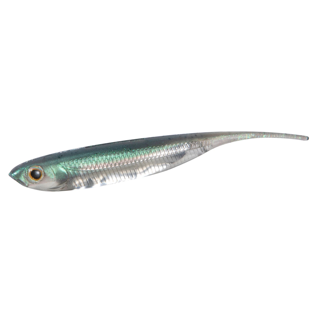 Dr.Fish 6pcs Fishing Soft Plastic Lures Saltwater Needle Tail Silicone Soft Bait Shad Worm Bait Swimbaits Bass Trout 80mm